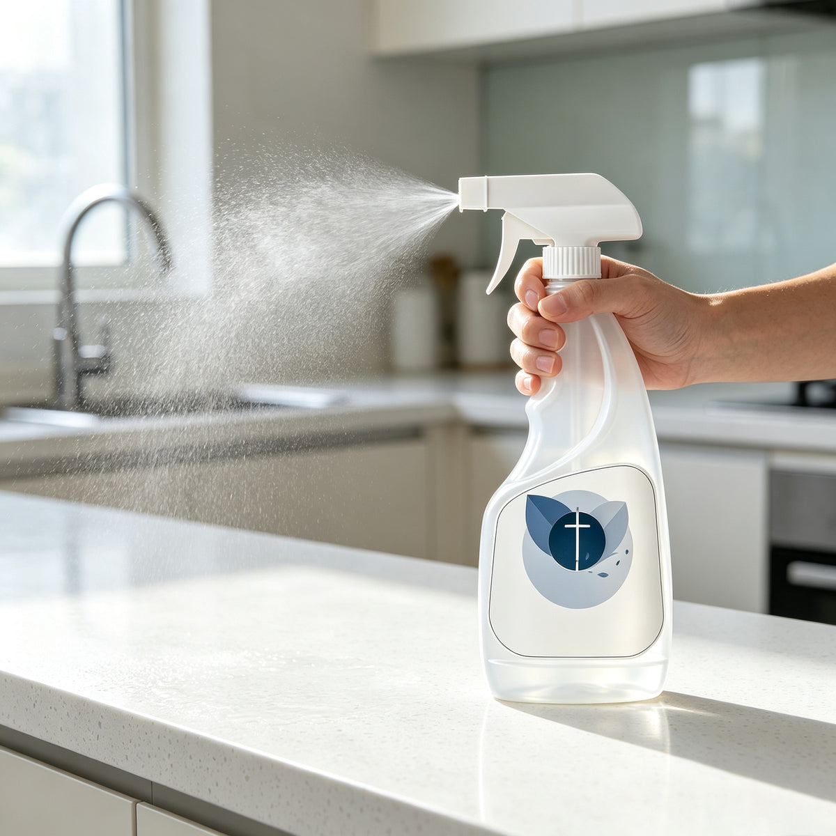 Multi‑Purpose Household Sanitizing Cleaning Spray, Deep Stain &amp; Grime Remover for Home Use